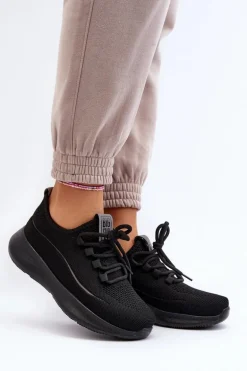 Damskie Buty Sportowe Big Star NN274663 Czarne