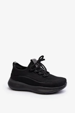 Damskie Buty Sportowe Big Star NN274663 Czarne