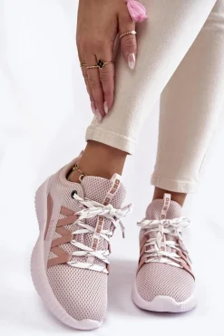 Damskie Buty Sportowe Big Star KK274058 Różowe