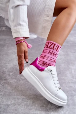 Damskie Buty Sportowe GOE KK2N4074 Białe