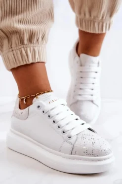 Damskie Buty Sportowe GOE JJ2N4053 Białe