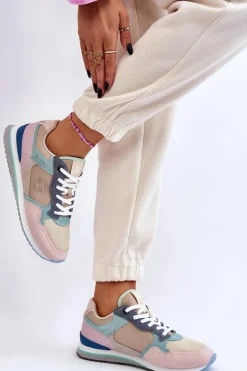 Damskie Buty Sportowe Memory Foam System Big Star LL274347 Multikolor