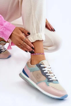 Damskie Buty Sportowe Memory Foam System Big Star LL274347 Multikolor