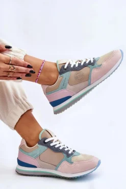 Damskie Buty Sportowe Memory Foam System Big Star LL274347 Multikolor