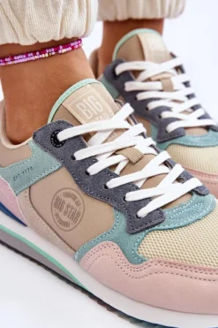 Damskie Buty Sportowe Memory Foam System Big Star LL274347 Multikolor