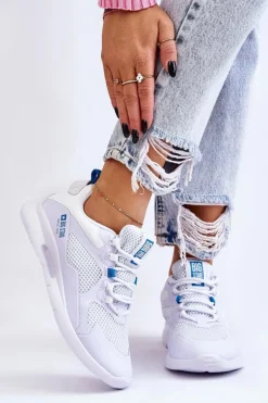 Damskie Buty Sportowe Sneakersy Big Star LL274373 Białe