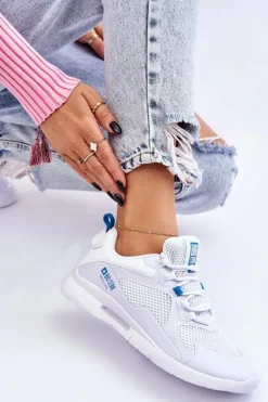 Damskie Buty Sportowe Sneakersy Big Star LL274373 Białe