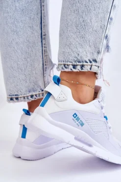 Damskie Buty Sportowe Sneakersy Big Star LL274373 Białe