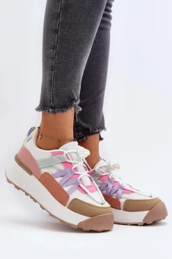 Damskie Buty Sportowe Sneakersy Multikolor Phyrena