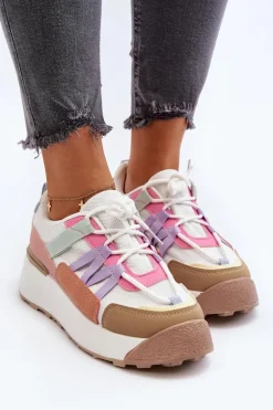 Damskie Buty Sportowe Sneakersy Multikolor Phyrena