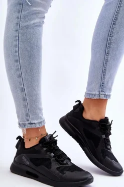 Damskie Buty Sportowe Sneakersy Big Star LL274372 Czarne