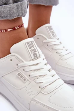 Damskie Buty Sportowe Sneakersy Big Star MM274354 Białe