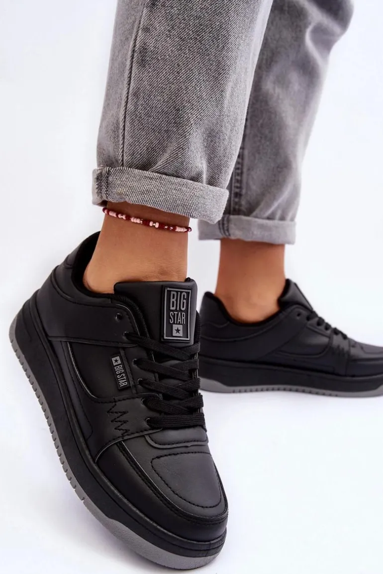 Damskie Buty Sportowe Sneakersy Big Star MM274353 Czane