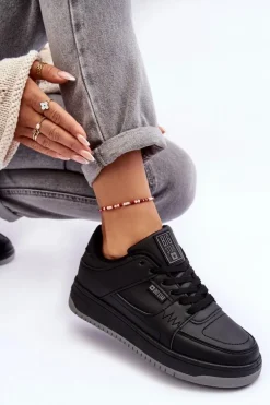 Damskie Buty Sportowe Sneakersy Big Star MM274353 Czane