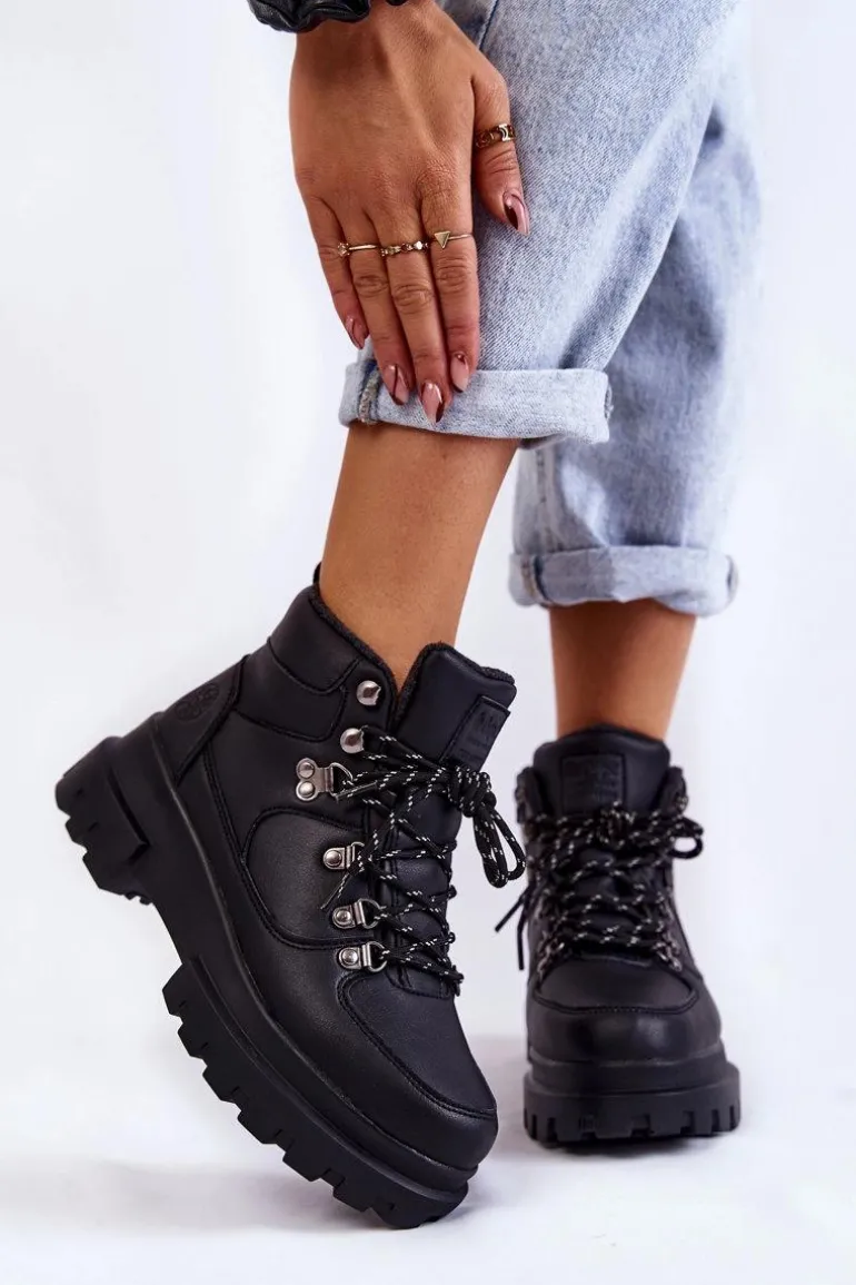 Damskie Buty Trekkingowe Lee Cooper LCJ-22-31-1435 Czarne