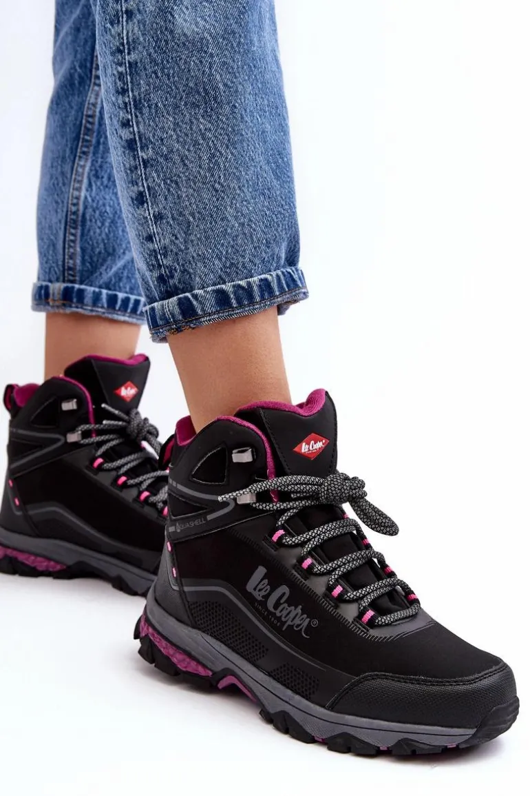 Damskie Buty Trekkingowe Trapery Lee Cooper LCJ-23-01-2020L Czarne