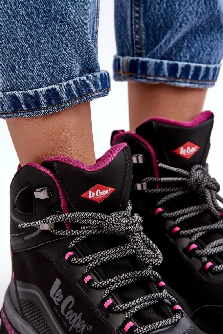 Damskie Buty Trekkingowe Trapery Lee Cooper LCJ-23-01-2020L Czarne