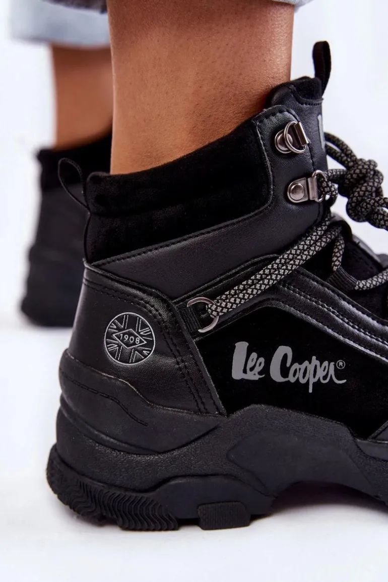 Damskie Buty Trekkingowe Trapery Lee Cooper LCJ-22-31-1441 Czarne