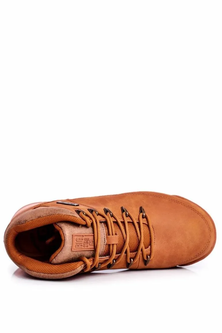 Damskie Buty Trekkingowe Big Star Camel GG274497