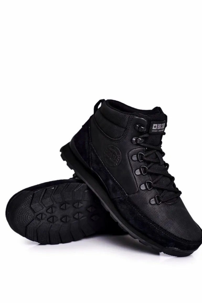 Damskie Buty Trekkingowe Big Star Czarne GG274615