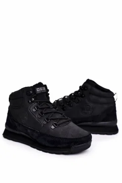 Damskie Buty Trekkingowe Big Star Czarne GG274615