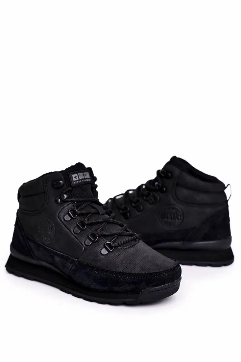 Damskie Buty Trekkingowe Big Star Czarne GG274615