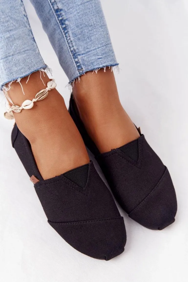 Damskie Espadryle Czarne After Hours