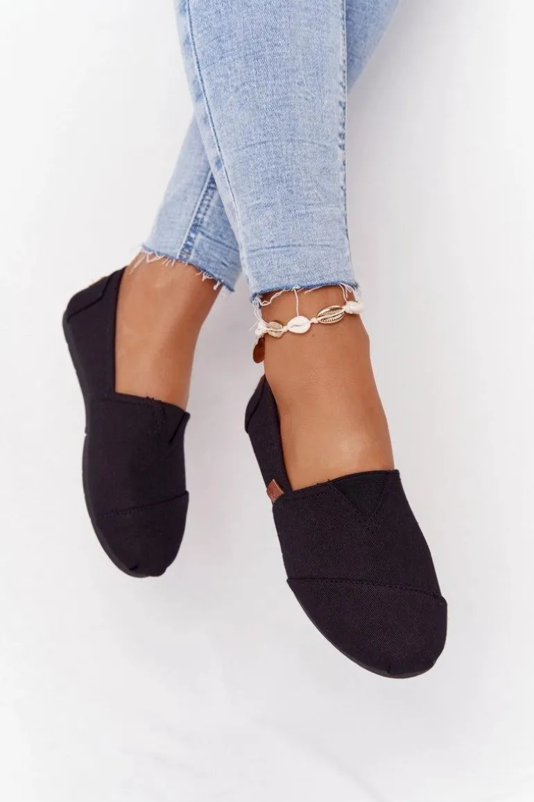 Damskie Espadryle Czarne After Hours