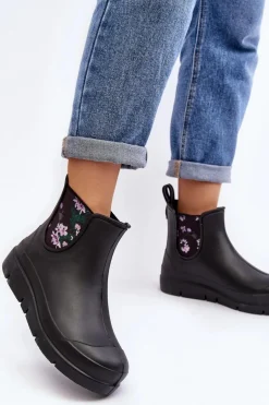 Damskie Kalosze Stella 773 Lemigo Czarne