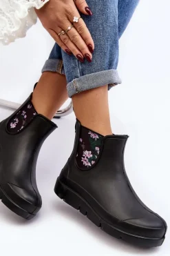 Damskie Kalosze Stella 773 Lemigo Czarne