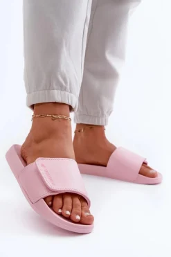 Damskie Klapki 4FMM00FFLIF031A-56S Jasnoróżowe