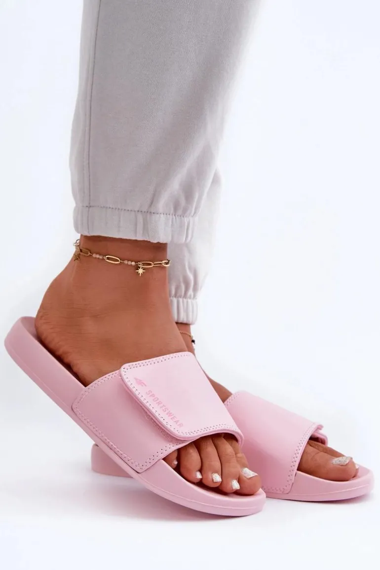 Damskie Klapki 4FMM00FFLIF031A-56S Jasnoróżowe