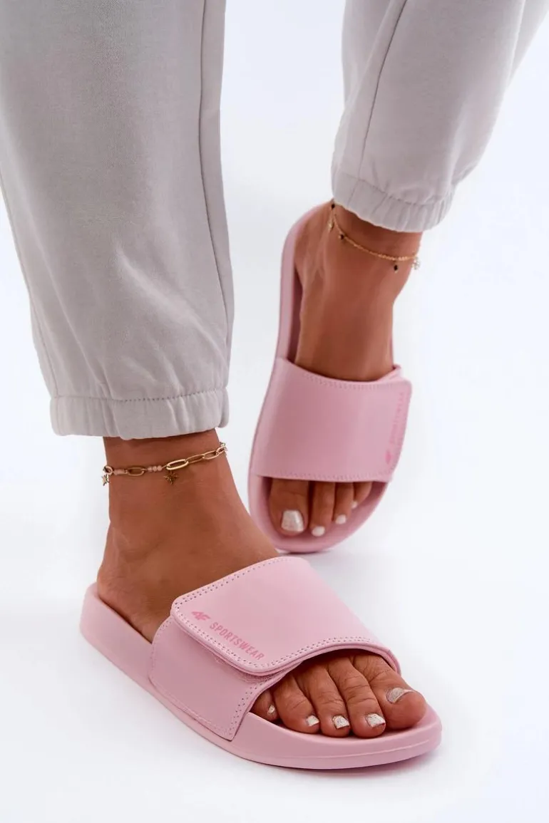 Damskie Klapki 4FMM00FFLIF031A-56S Jasnoróżowe