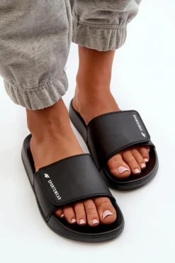 Damskie Klapki 4FMM00FFLIF031A-20S Czarne