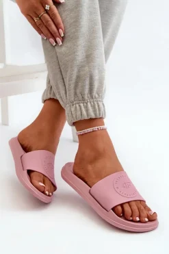 Damskie Klapki 4FMM00FFLIF045-56S Różowe