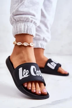 Damskie Klapki Lee Cooper LCW-22-42-1004 Czarne