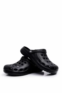 Damskie Klapki Sandały Lekkie Czarne Piankowe EVA