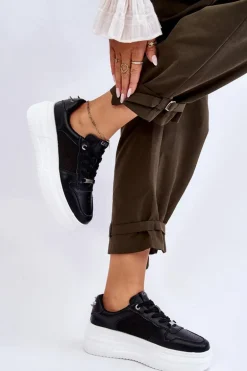 Damskie Klasyczne Buty Sportowe GOE LL2N4061 Czarne