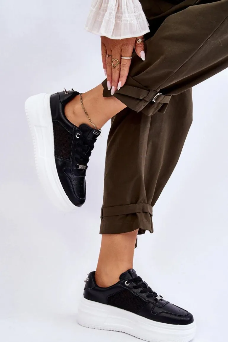 Damskie Klasyczne Buty Sportowe GOE LL2N4061 Czarne