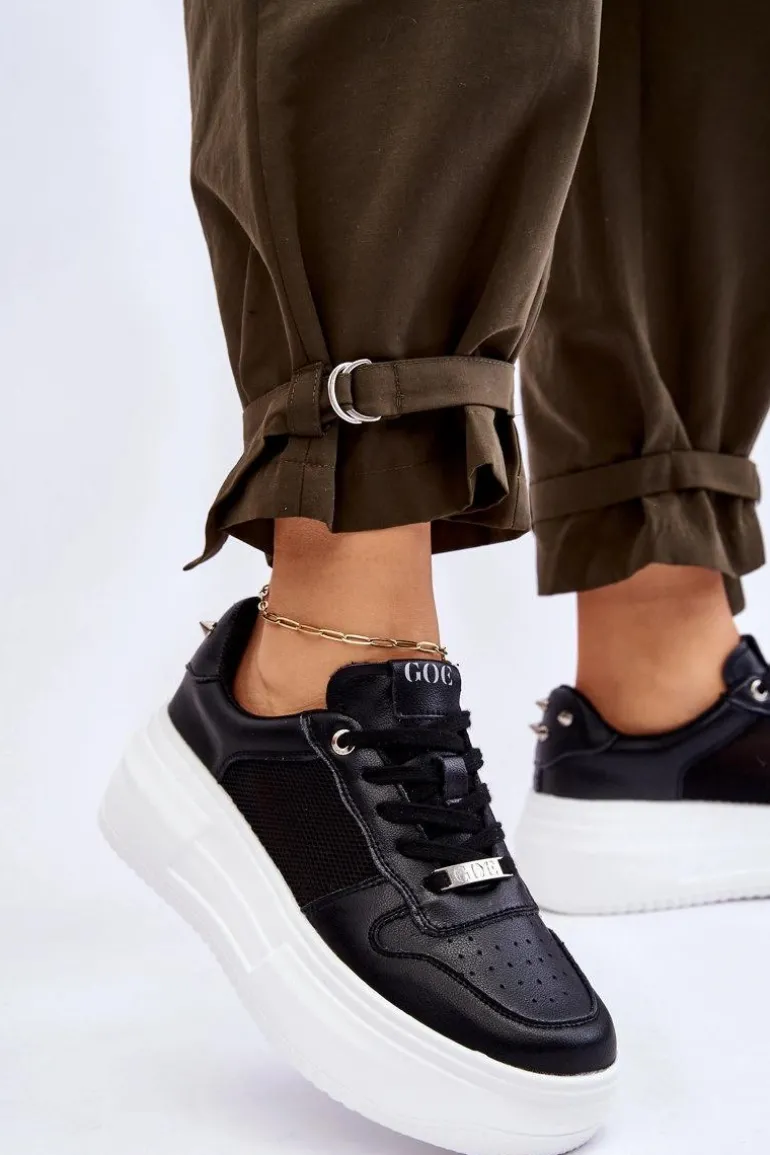 Damskie Klasyczne Buty Sportowe GOE LL2N4061 Czarne