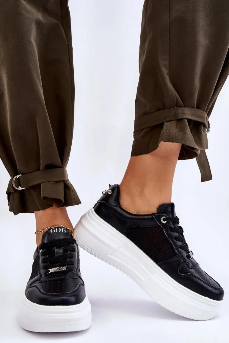 Damskie Klasyczne Buty Sportowe GOE LL2N4061 Czarne