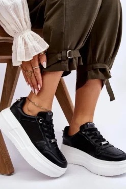 Damskie Klasyczne Buty Sportowe GOE LL2N4061 Czarne