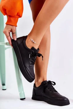 Damskie Klasyczne Buty Sportowe Czarne Garcia