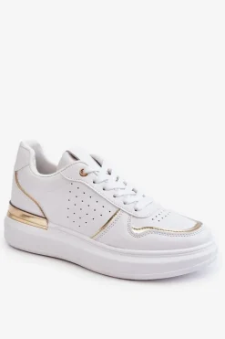 Damskie Klasyczne Buty Sportowe Białe Elijah