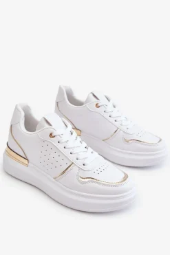 Damskie Klasyczne Buty Sportowe Białe Elijah