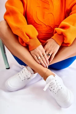 Damskie Klasyczne Buty Sportowe Białe Garcia