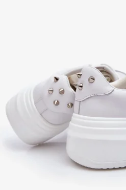 Damskie Klasyczne Buty Sportowe GOE LL2N4060 Białe