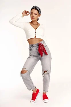 Damskie Klasyczne Niskie Trampki Big Star DD274339 Czerwone