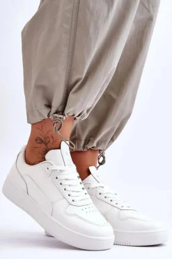 Damskie Klasyczne Sportowe Buty Białe Juliano