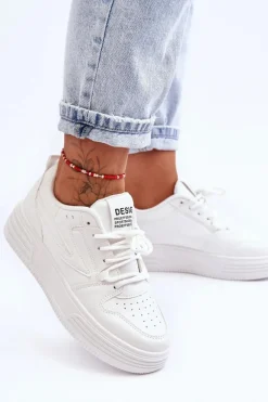 Damskie Klasyczne Sportowe Buty Białe Avra